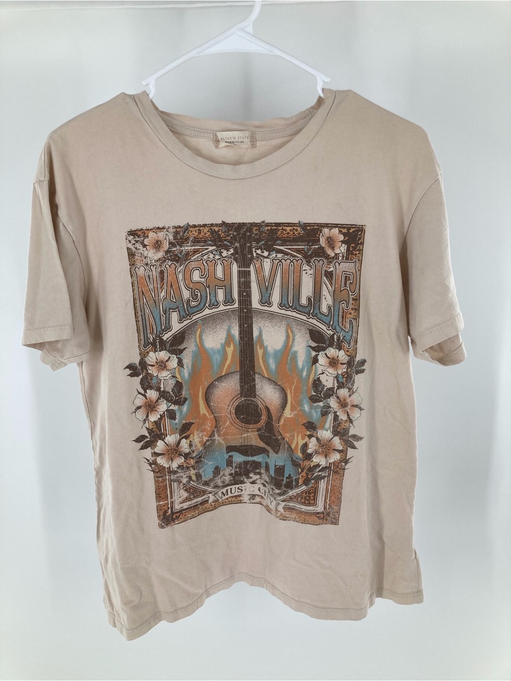 Altar'd State Cream Label Tee
